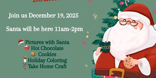 Santa is coming to Bounce!