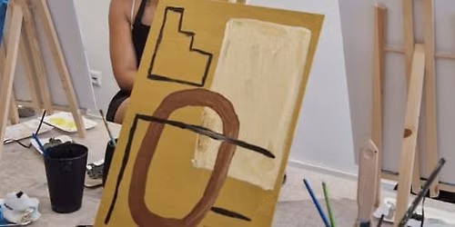Sip & Paint \/ Malparty in M\u00fcnchen: Mal Dein eigenes Kunstwerk in einer echten Galerie