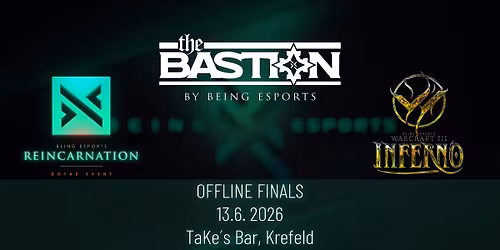 BEING ESPORTS D\/A\/CH FINALS (WC3, AoE2, Dota 2) at TaKe\u00b4 s Bar