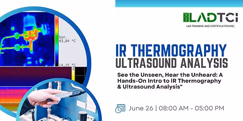 Intro: IR Thermography & Ultrasound Analysis Training with hands-on