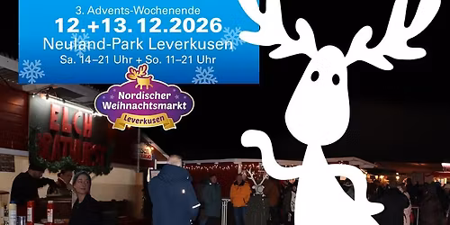 Nordischer Weihnachtsmarkt im Neuland-Park Leverkusen