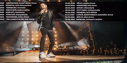 Johannes Oerding in OBERHAUSEN