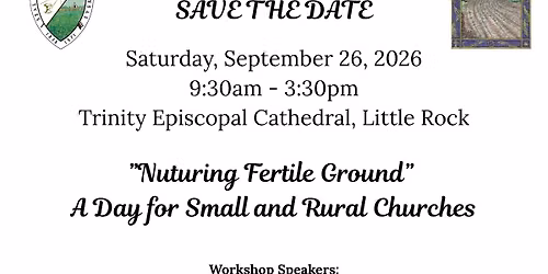 "Nurturing Fertile Soil"; A Day for Small and Rural Churches