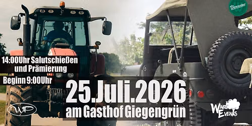 Giegengr\u00fcner Traktor- & Milit\u00e4rfahrzeugtreffen 2026