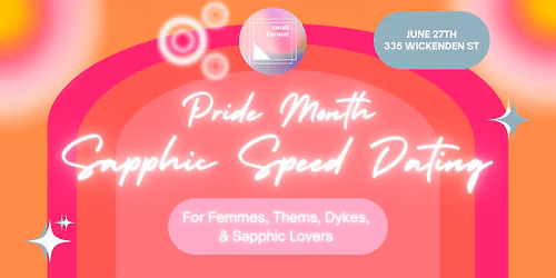 Pride Month: Sapphic Speed Dating