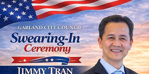 Garland City Council Swearing-In Ceremony 