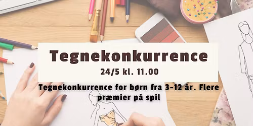 Tegnekonkurrence for b\u00f8rn p\u00e5 Cafe Svend