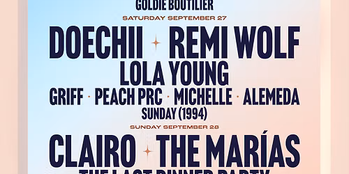 All Things Go Festival NYC - Sunday at Forest Hills Stadium at West Side Tennis Club