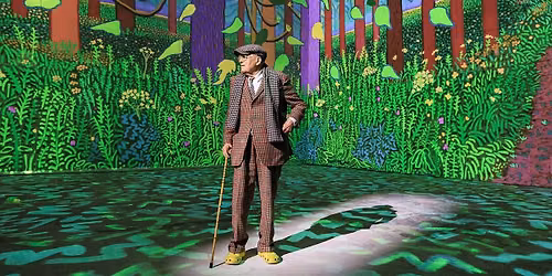 David Hockney: Bigger & Closer (not smaller & further away)