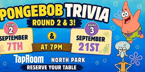 SpongeBob Trivia Round 2 & 3