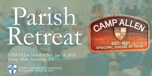 2026 Annual Parish Retreat | 2026 Retiro Parroquial Anual