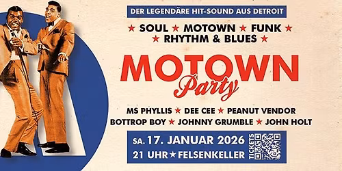 Motown Party \u2022 Leipzig