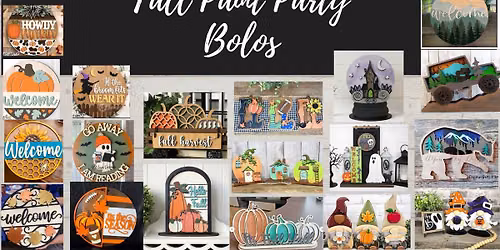 Fall Paint Party at Bolos