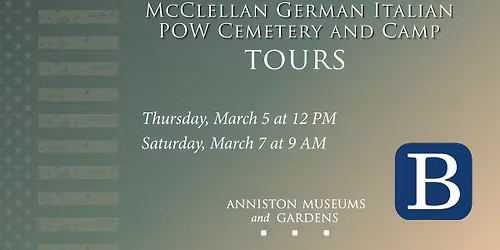 McClellan German Italian POW Cemetery and Camp Tour