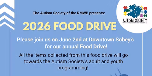 ASRMWB Program Food Drive - Sobey's Downtown