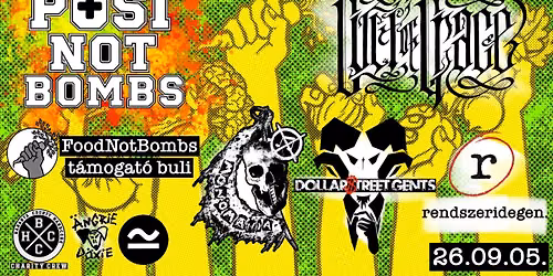 POSI NOT BOMBS :: Food Not Bombs t\u00e1mogat\u00f3 buli