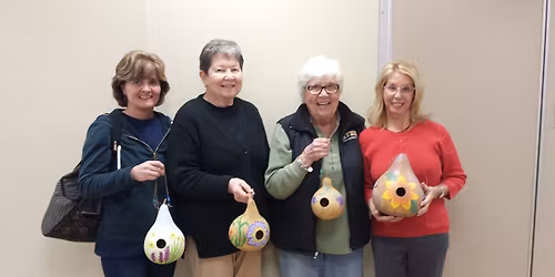 NJ Audubon: Paint Your Own Gourd Birdhouse