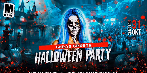 Geras größte Halloween Party | Music Hall | 31.10