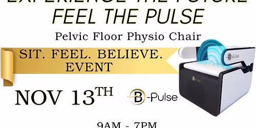 Sit. Feel. Believe. Event