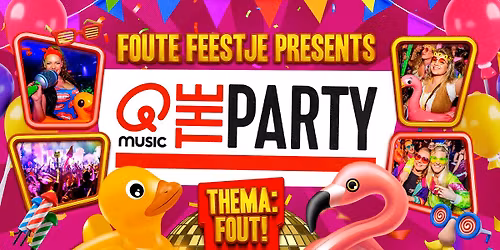 Foute Feestje in Utrecht met Qmusic The Party FOUT! 