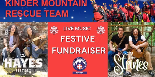Kinder Mountain Rescue's Live Music Festive Fundraiser
