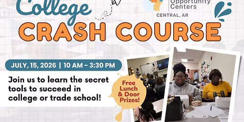 TRIO EOC College Crash Course \u2014 FREE Event!