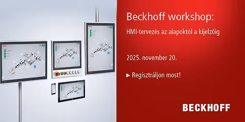 HMI-tervez\u00e9s az alapokt\u00f3l a kijelz\u0151ig workshop