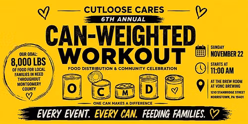 6TH ANNUAL CAN WEIGHTED WORKOUT & CELEBRATION