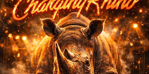 Charging Rhino at Bills Steakhouse