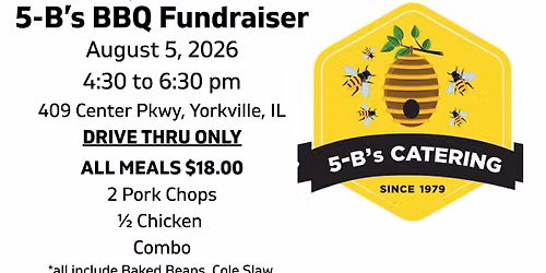 Yorkville Congregational UCC 5-B's BBQ Fundraiser