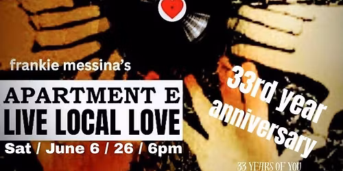 Apartment E's 33rd year Anniversary of you. "Burn this disco down!"