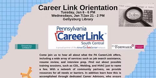 Career Link Orientation