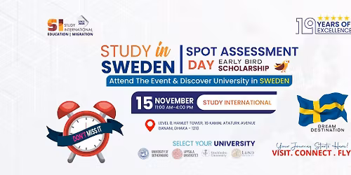 Spot Assessment Day : Study in Sweden