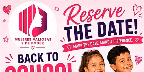 1ST BACK TO SCHOOL 2026 MUJERES VALIOSAS Y DE PODER