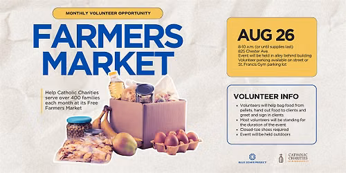 Farmers Market Volunteer Opportunity -  BZP Bakersfield (Purpose)