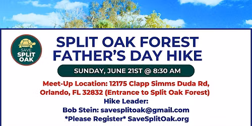 Father's Day 2026 - Split Oak Forest Hike
