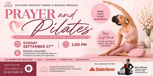 Pilates & Prayer presented by Southern Crescent Women In Business