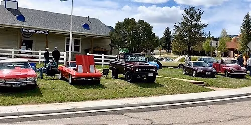 Estes Park Car Club 4th of July car display 
