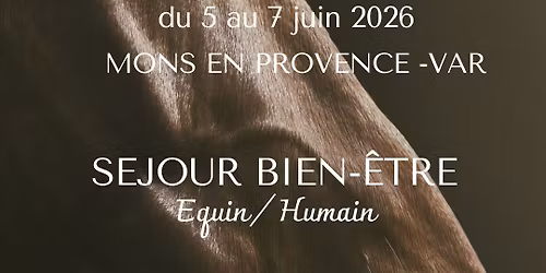 Stage bien-\u00eatre \u00c9quin et Humain