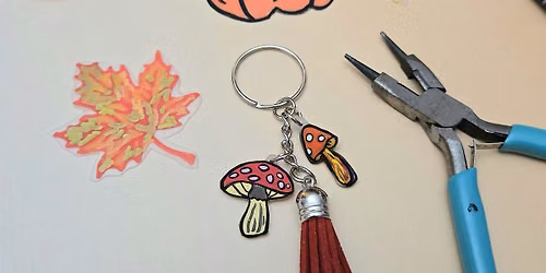 Shrinky Dinks Fall Charms & Blings