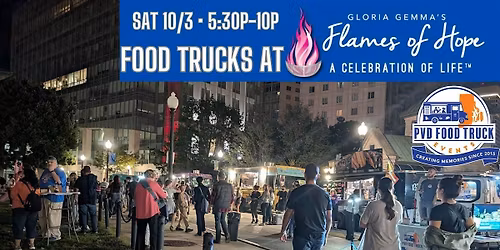 Food Trucks at Flames of Hope Waterfire
