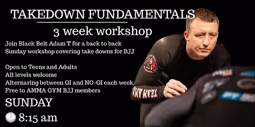 3 WEEK TAKE DOWN WORKSHOP