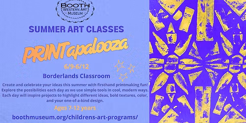 PRINTapalooza! Summer Class 