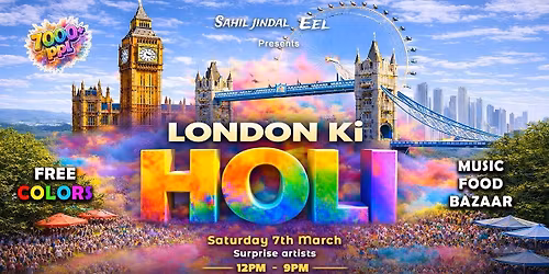 LONDON KI HOLI 2026\ud83c\udf89(80%SOLDOUT)
