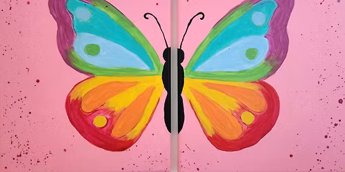 Mommy & Me Butterfly! - Kids Paint Party!