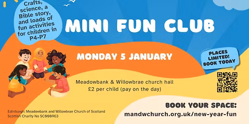 Mini Fun Club at Meadowbank & Willowbrae Church