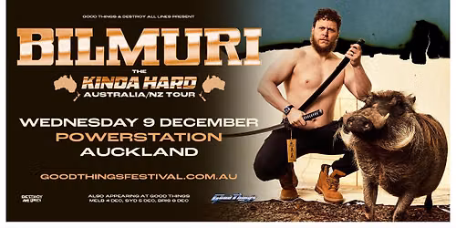 Bilmuri \/\/ Auckland \/\/ Good Things Festival Sideshow \/\/ Powerstation