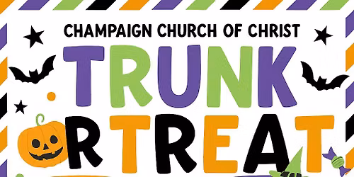 "Trunk or Treat!" at Champaign Church of Christ