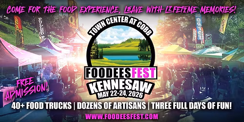 FOODEESFEST KENNESAW, GEORGIA (40+ food trucks and craft vendors!)