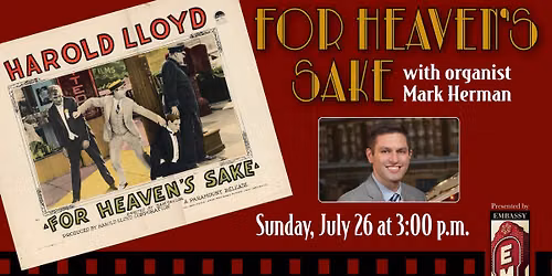 For Heaven's Sake with organist Mark Herman